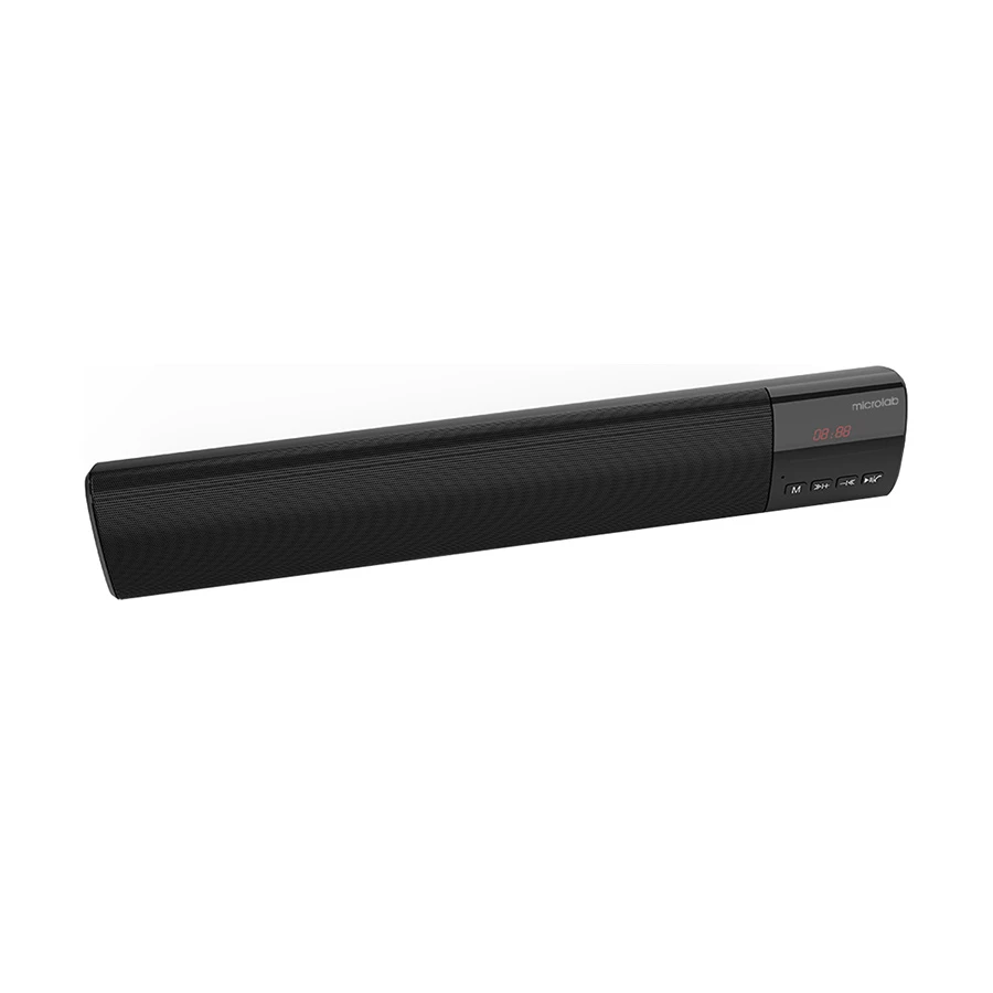 Microlab MS212 1:0 Bluetooth Black Portable Soundbar Speaker - Image 2