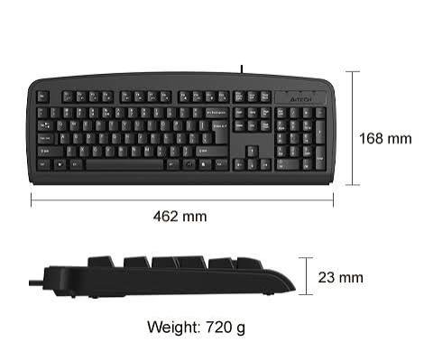 A4Tech Kb720 Wired Keyboard - Image 4