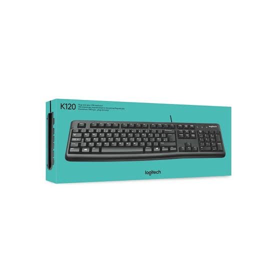 Logitech K120 Black USB Keyboard - Image 5