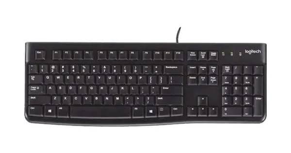 Logitech K120 Black USB Keyboard - Image 4